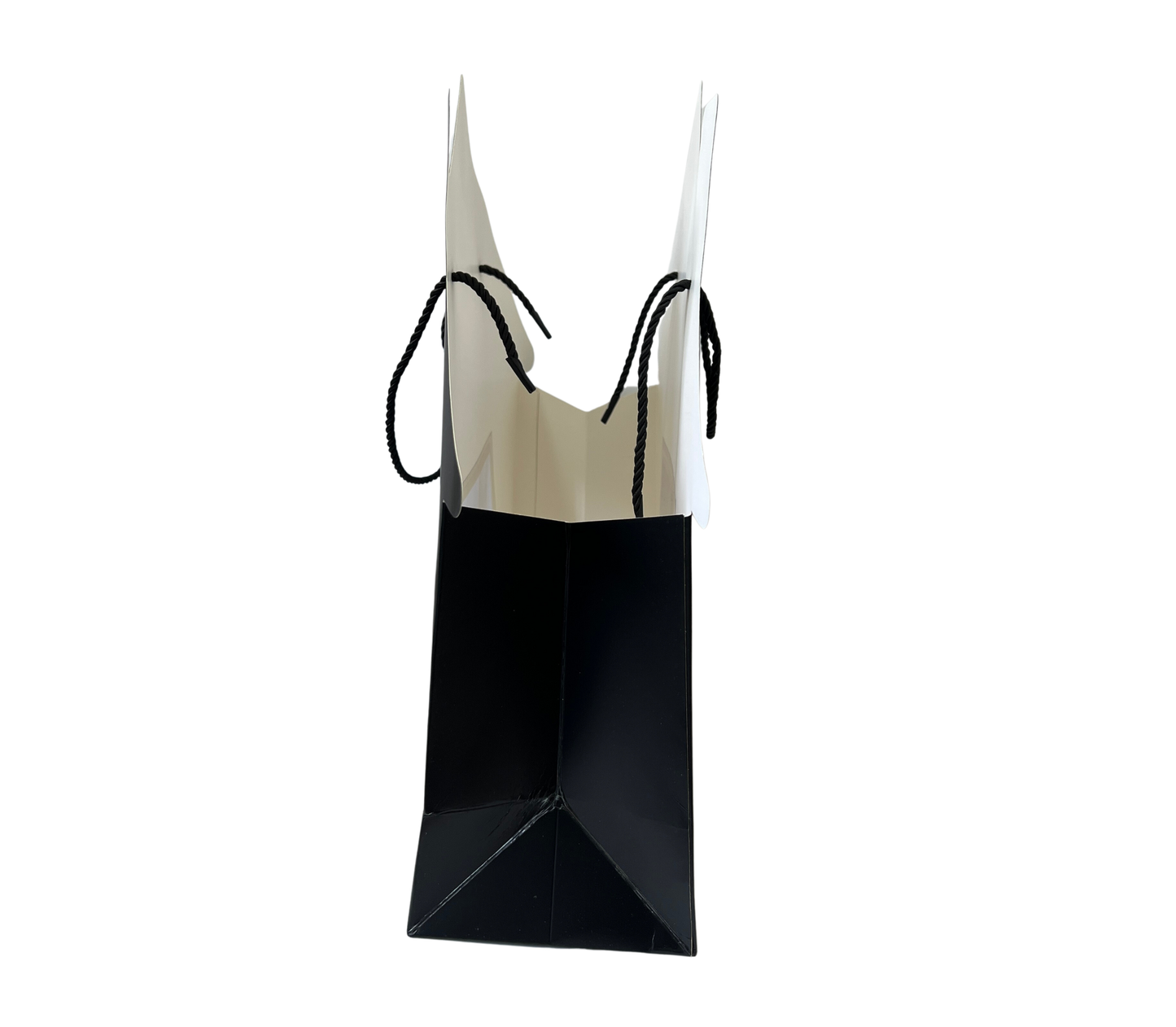 Luxury Black House-Shaped Gift Bag