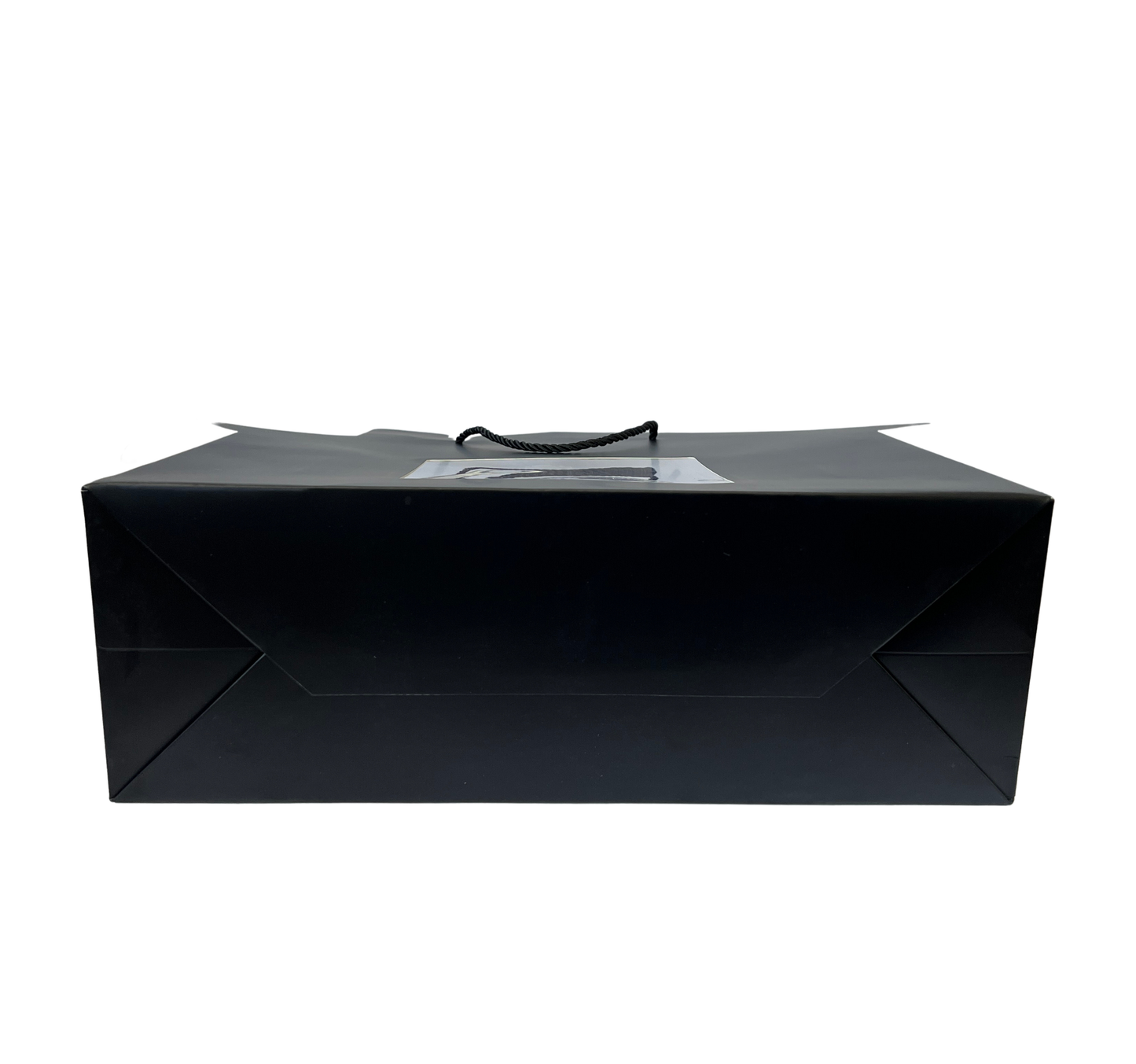 Luxury Black House-Shaped Gift Bag